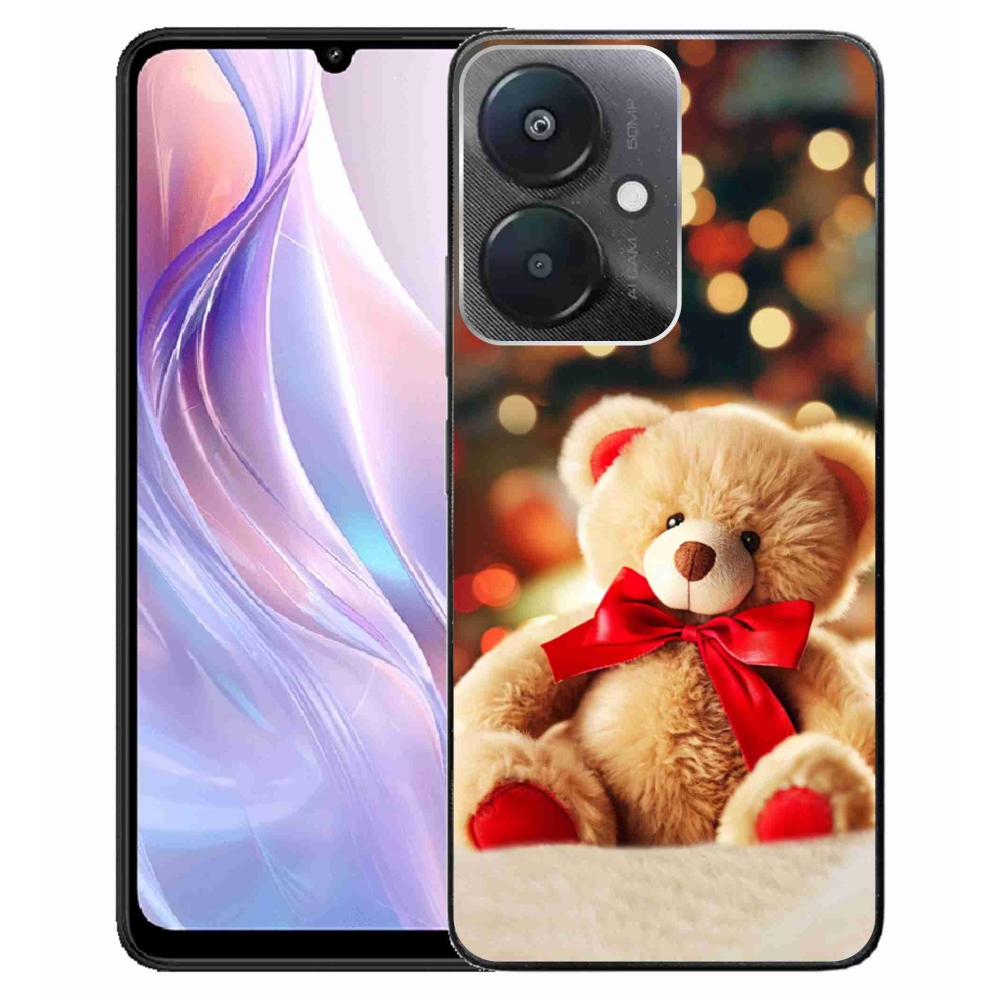 Gél borító mmCase a Xiaomi Redmi 13C 5G-hez - mackómackó