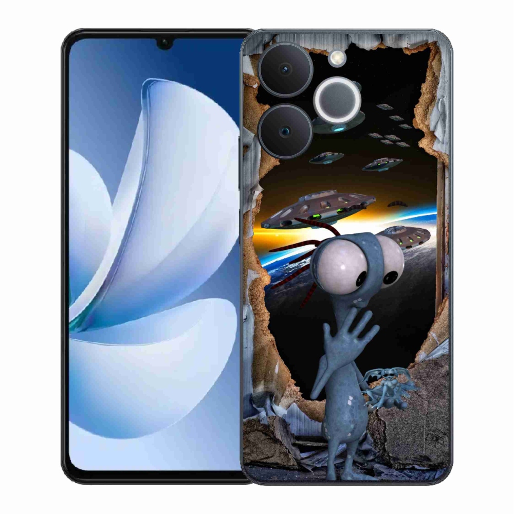 Zselés borítás mmCase a Realme Note 70T-hez - idegen