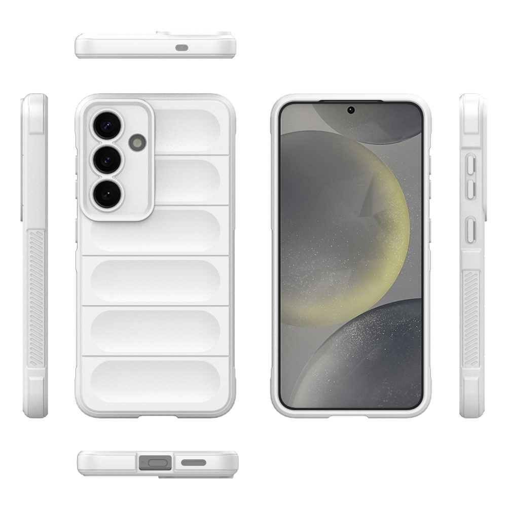 Rugg tartós zselés tok Samsung Galaxy S25+ készülékhez - fehér