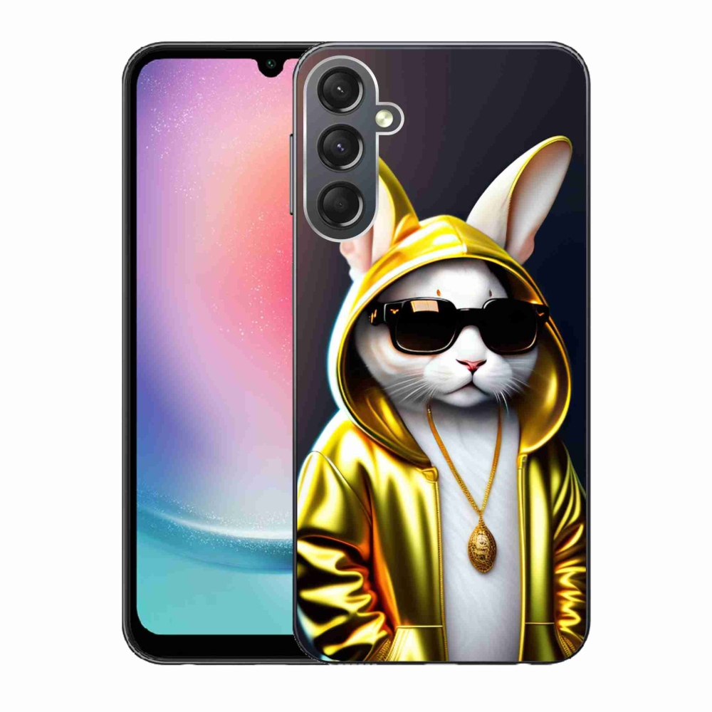 Zselés borítás mmCase Samsung Galaxy A24 - macska főnökhöz