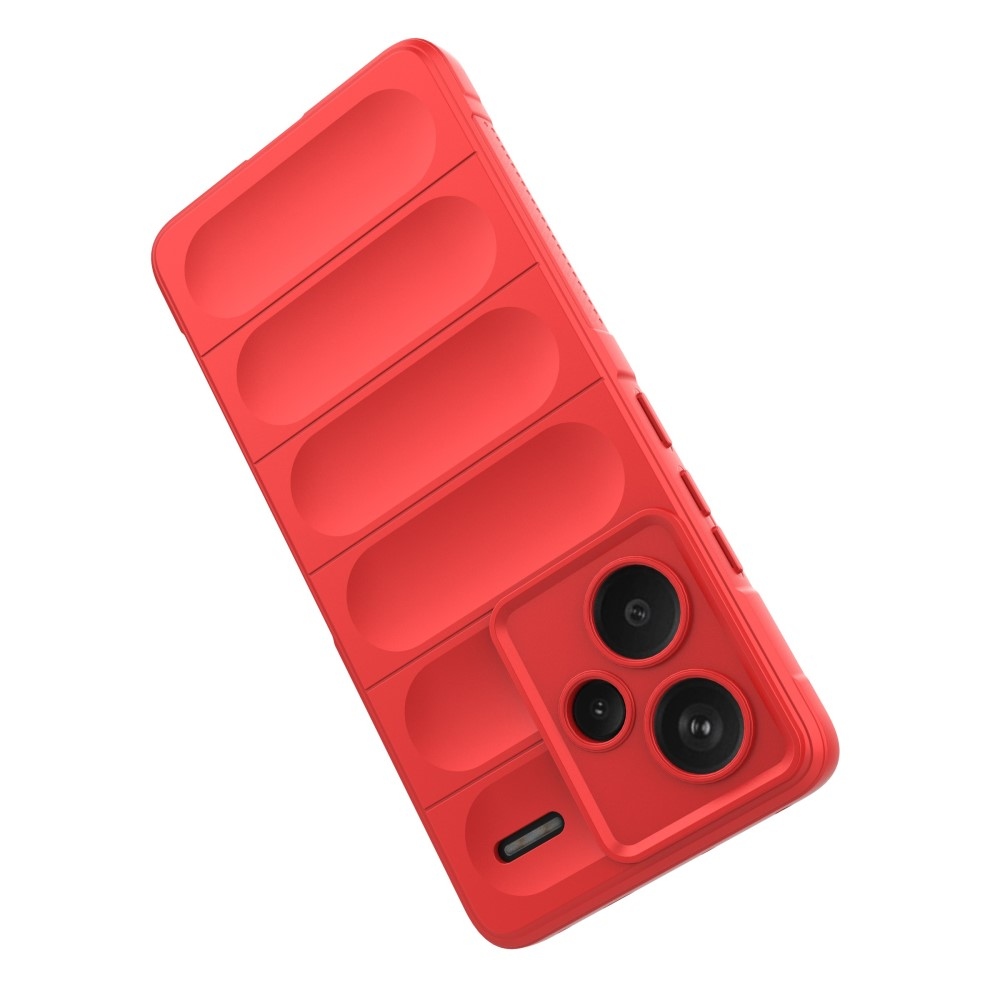 Rugg tartós zselés tok Xiaomi Redmi Note 13 Pro+ 5G - piros