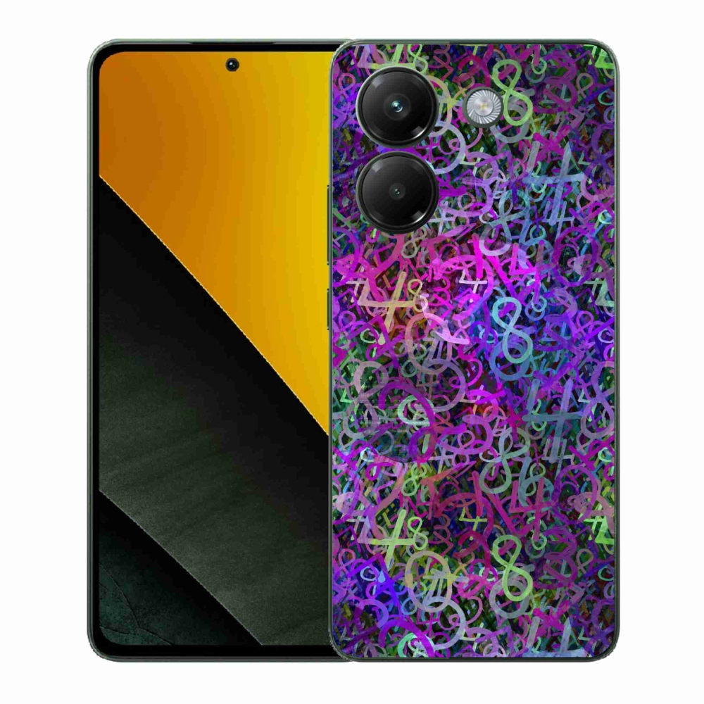 Gél borítás mmCase a Xiaomi Poco M7 Pro 5G számára - absztrakt motívum 25