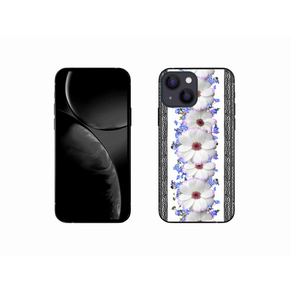 Gél borítás mmCase iPhone 13 mini 5.4 - virágok 8