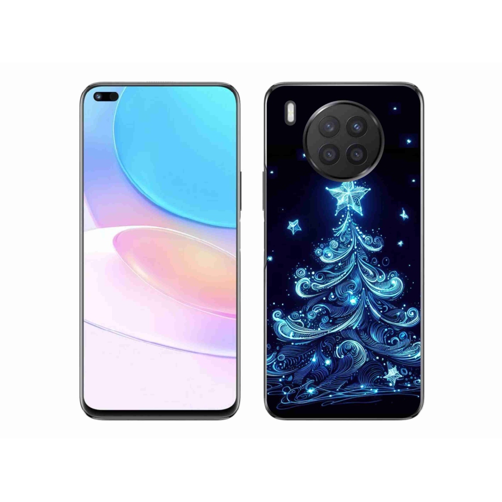 Gél borítás mmCase a Honor 50 Lite-hoz - neon karácsonyfa 4