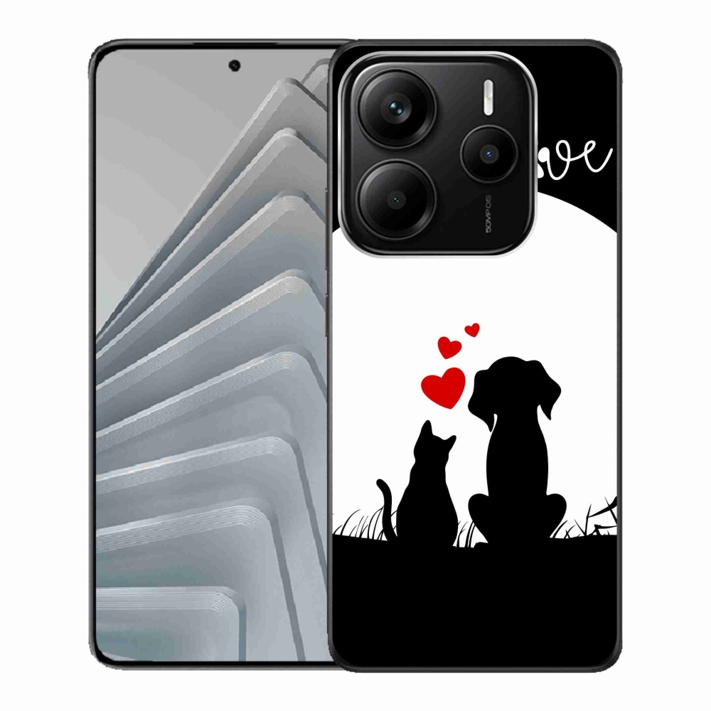 Gél borító mmCase a Xiaomi Redmi Note 14 5G-hez - állati szeretet