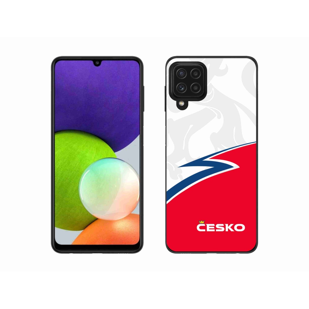 Gél védőhuzat mmCase Samsung Galaxy A22 4G - Csehország 1