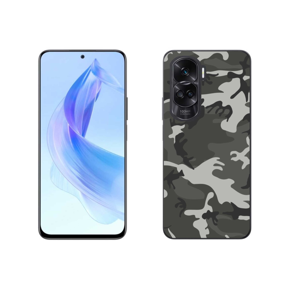Zselés borítás mmCase a Honor 90 Lite készülékhez - álcázó mintás