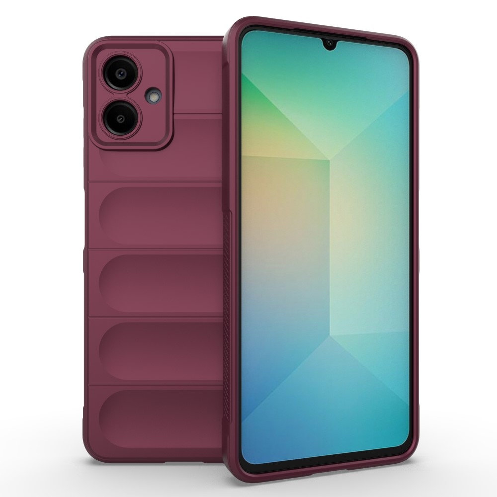 Rugg tartós zselés tok Samsung Galaxy A06 4G - bordó színben