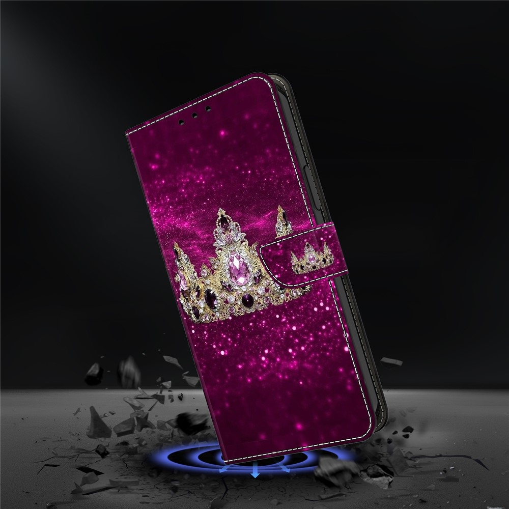 Határozottan könyves tok Samsung Galaxy A17 5G/A26 5G - gyémánt korona
