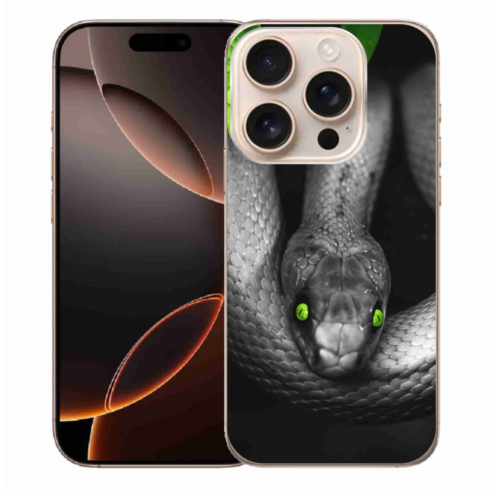 Gél védőburkolat mmCase iPhone 16 Pro Max készülékhez - kígyó
