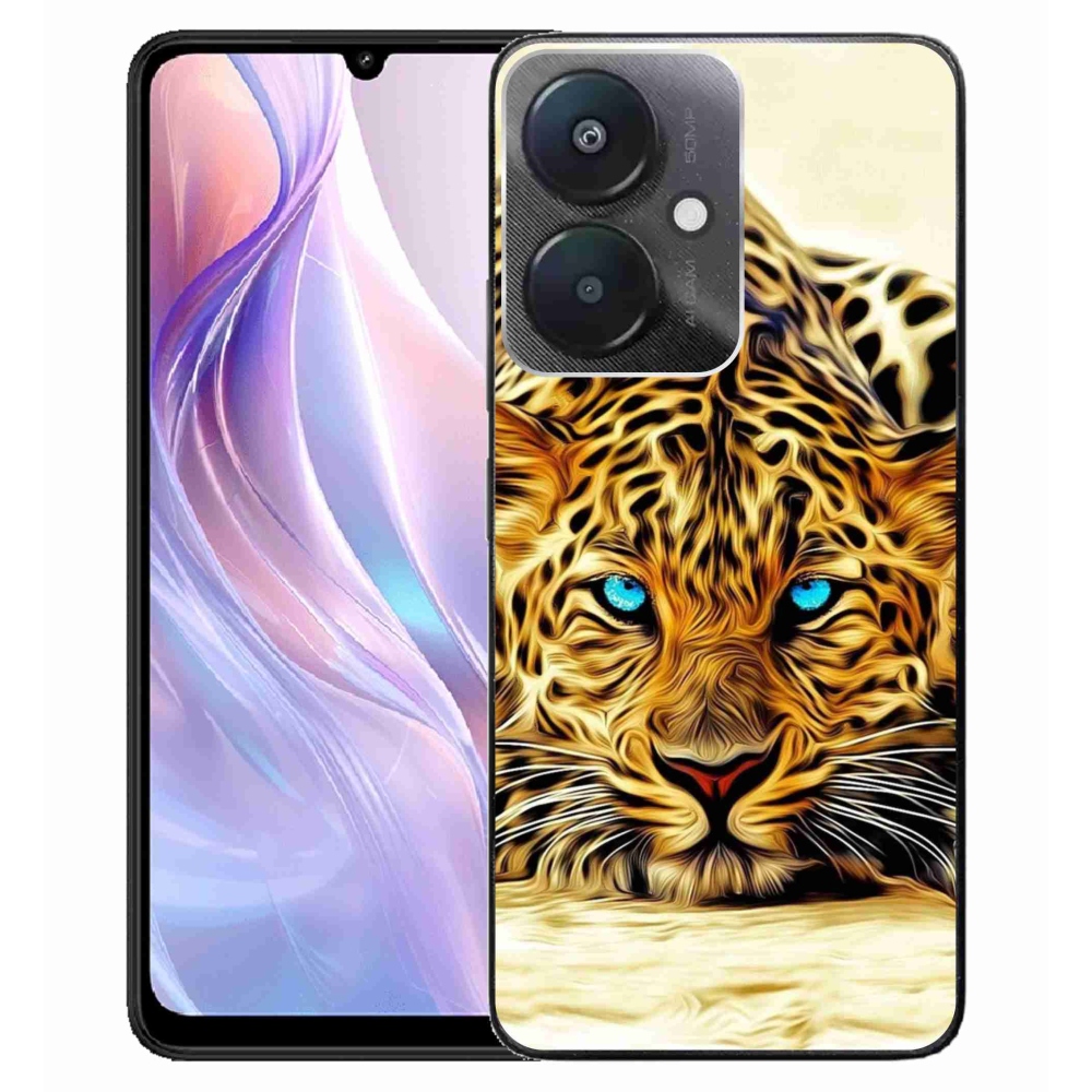 Gél borító mmCase a Xiaomi Redmi 13C 5G számára - rajzfilm tigris