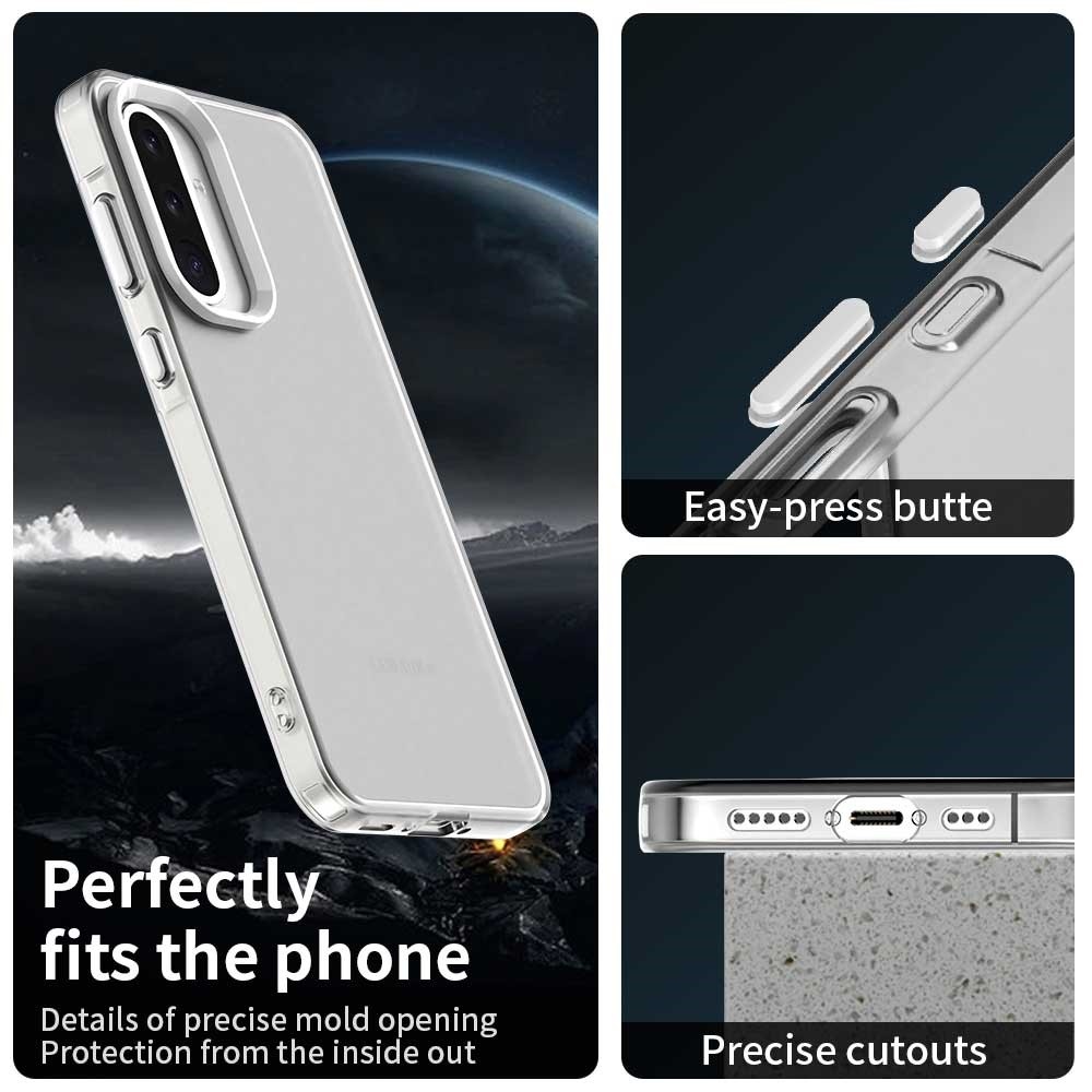 Candy matt zselés tok Samsung Galaxy A36 5G/A56 5G - fehér