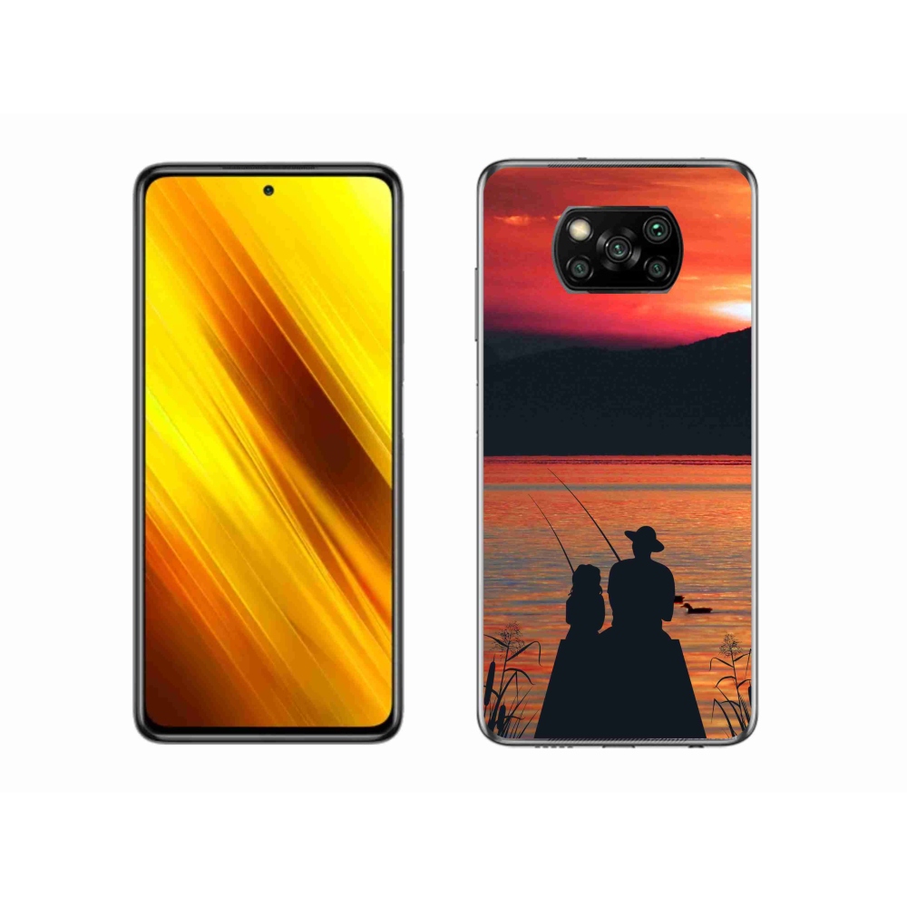 Gél borítás mmCase a Xiaomi Poco X3 Pro számára - halászat 3