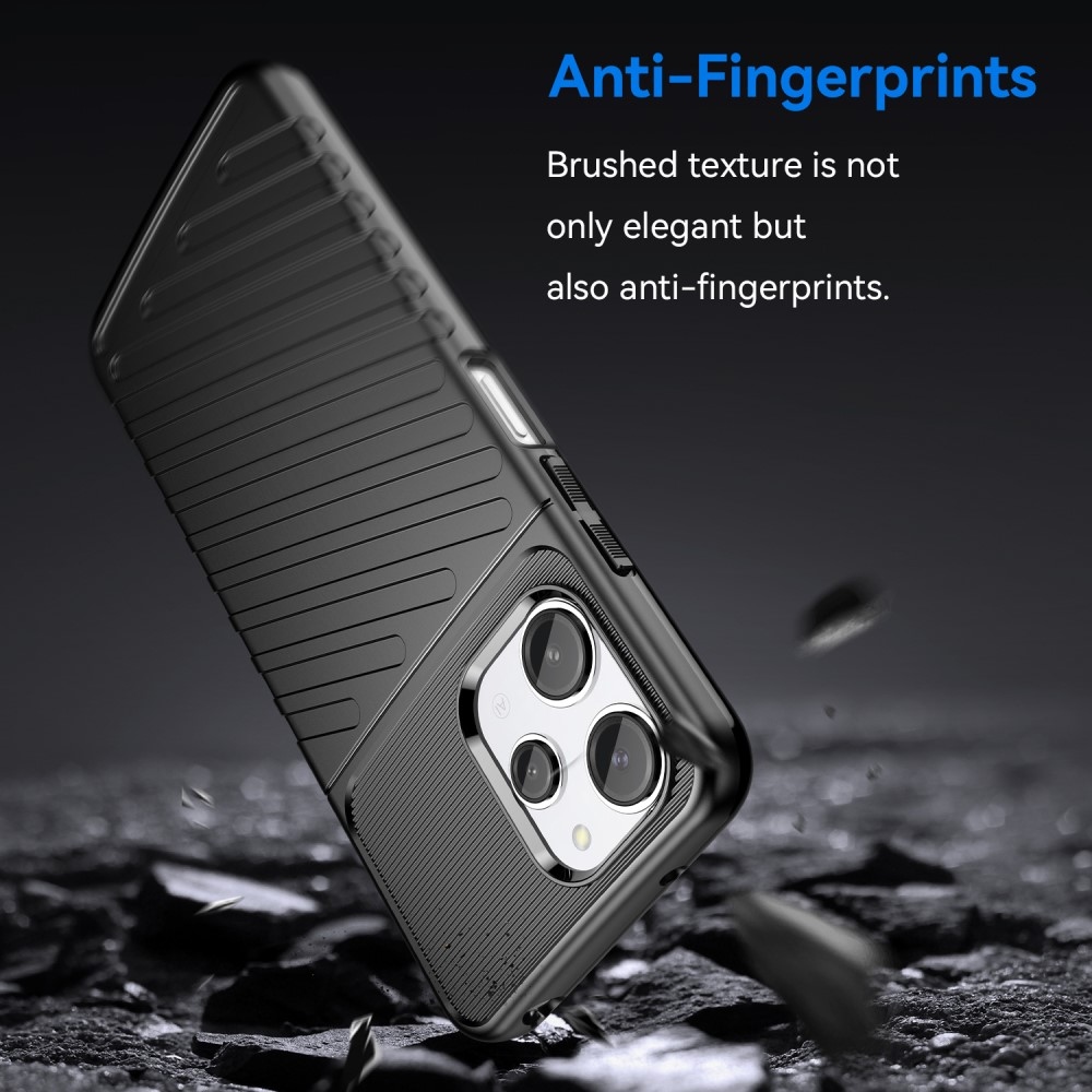Thunder tartós zselés tok Xiaomi Redmi 12 4G/5G készülékhez - fekete