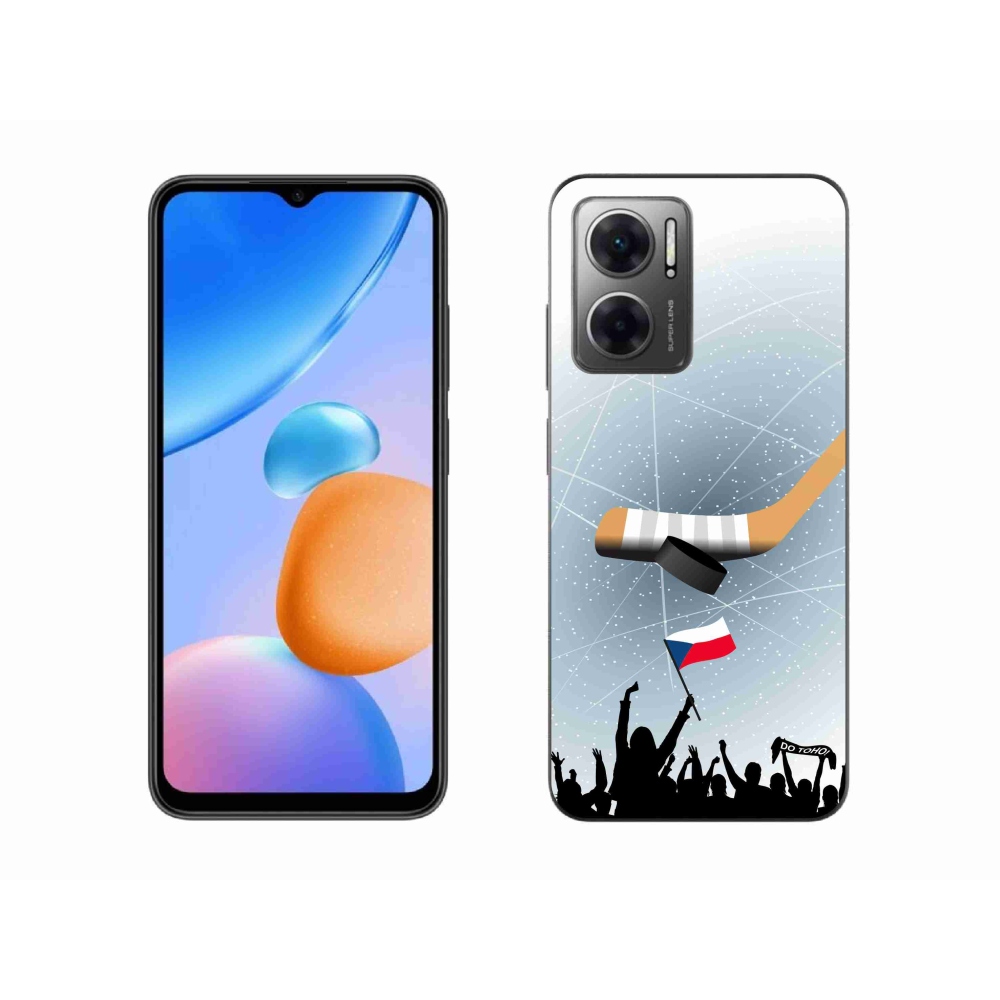 Gél borítás mmCase a Xiaomi Redmi 10 5G-hez - hoki szurkolóknak