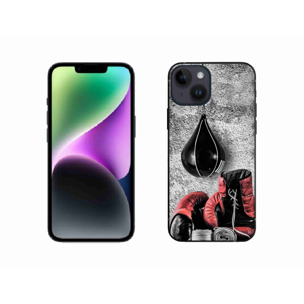 Gél borítás mmCase iPhone 14 készülékhez - bokszzsák és kesztyű