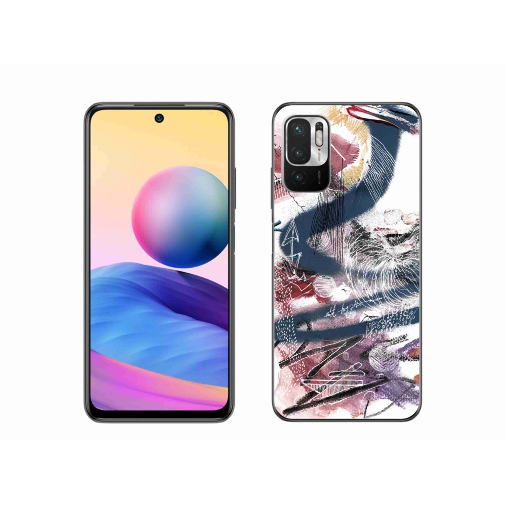 Gél borítás mmCase a Xiaomi Redmi Note 10 5G számára - absztrakt motívum 28