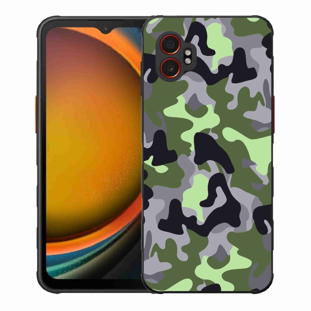 Zselés borítás mmCase Samsung Galaxy Xcover 7 Pro - terepszínű minta 7