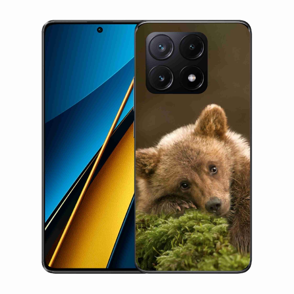 Gél borítás mmCase a Xiaomi Poco X6 Pro 5G-hez - medve