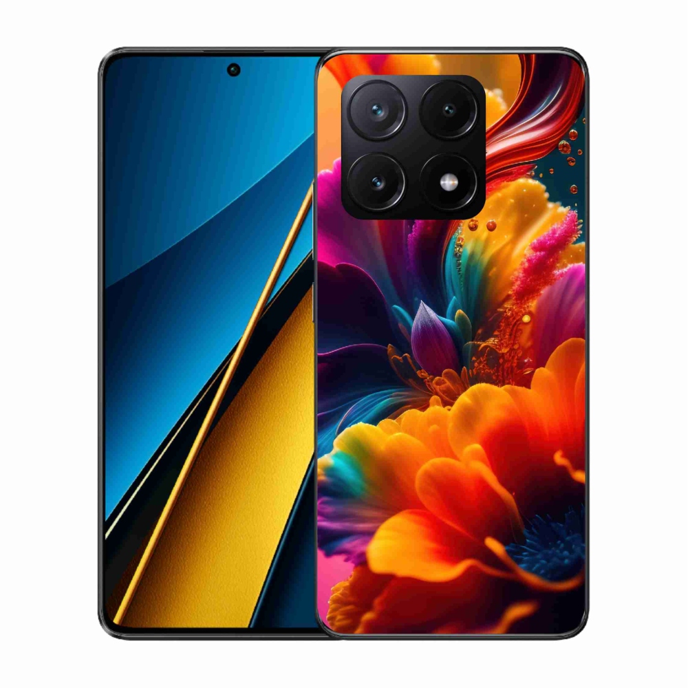 Gél borítás mmCase a Xiaomi Poco X6 Pro 5G számára - absztrakt motívum 2