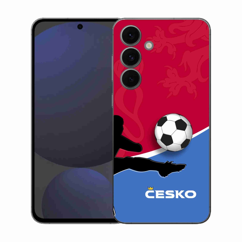 Gél borítás mmCase Samsung Galaxy S25 FE - futball Csehország 2