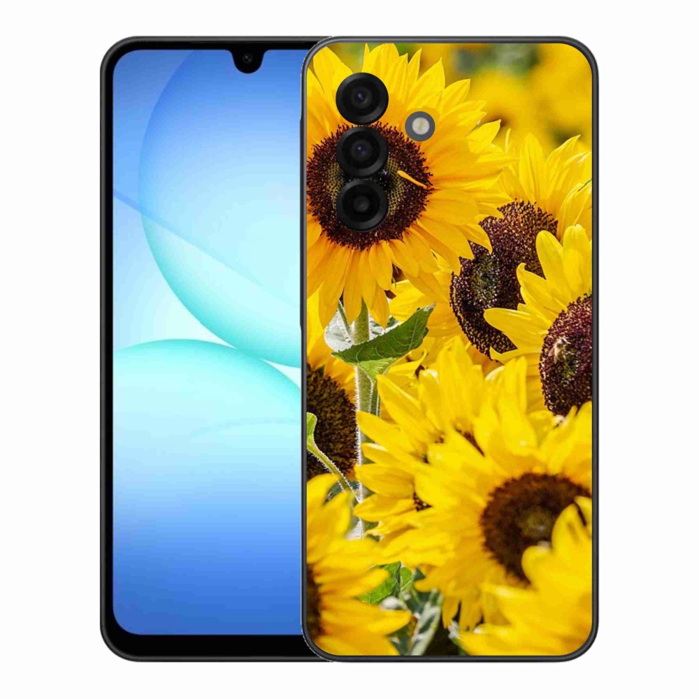Zselés borítás mmCase Samsung Galaxy A17 4G/5G - Napraforgó