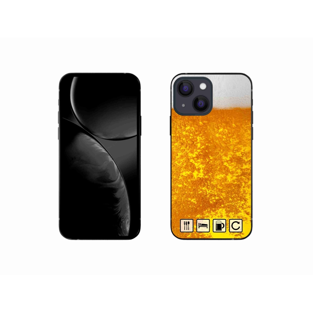 Zselés borítás mmCase iPhone 13 mini 5.4 - sör motívumhoz 3