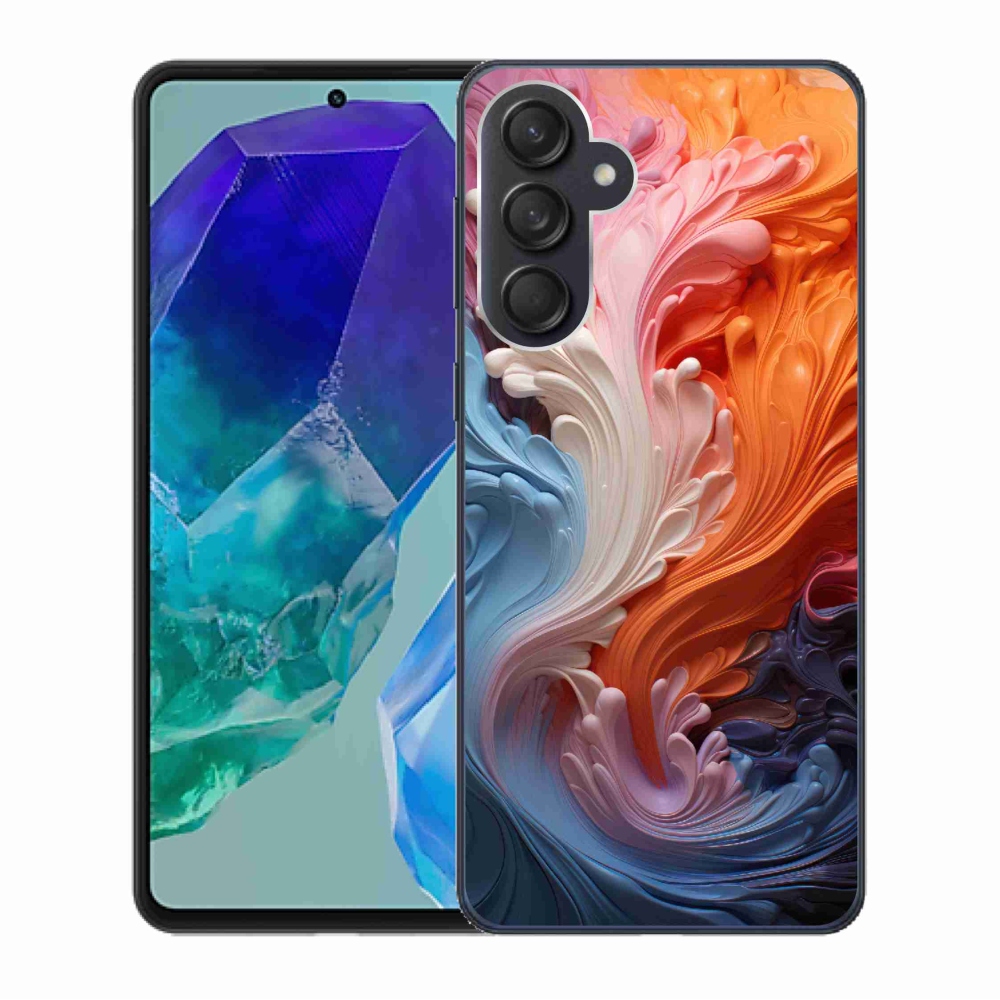 Gél borítás mmCase Samsung Galaxy M55 5G - absztrakt motívum 8