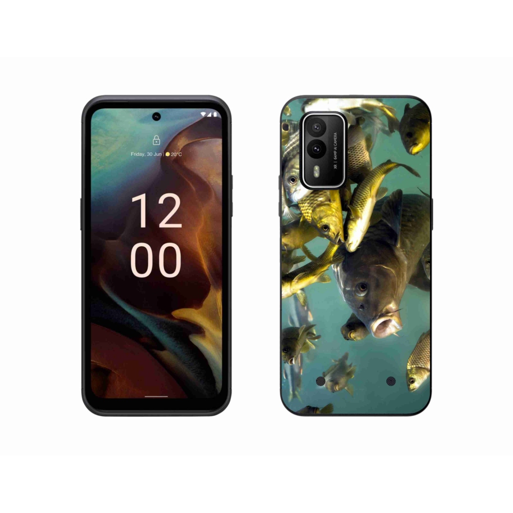 Gél tok mmCase a Nokia XR21 készülékhez - halak iskolája