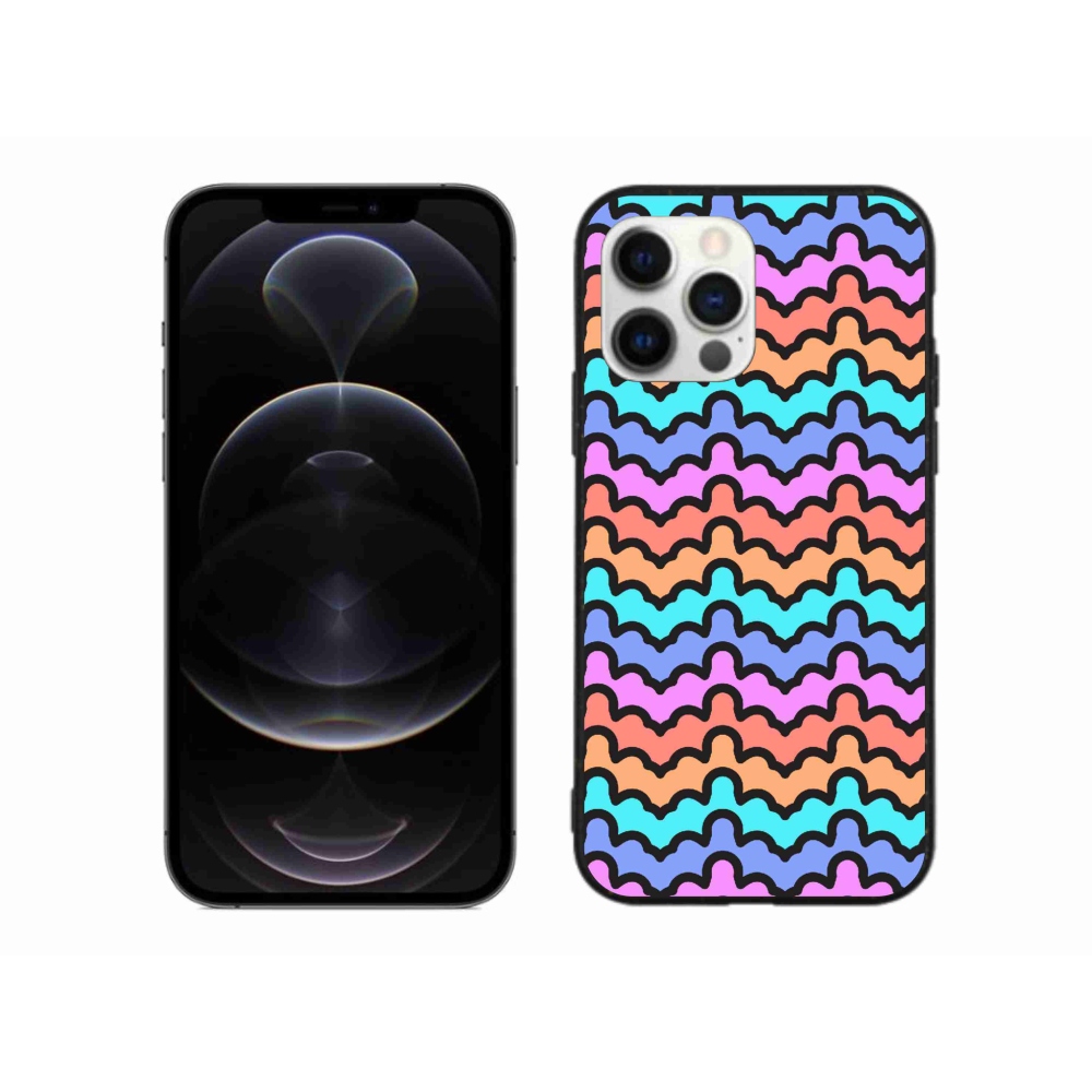 Gél borítás mmCase iPhone 12 Pro Max készülékhez - absztrakt motívum 30