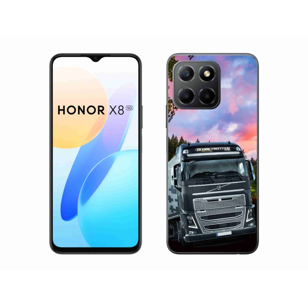 Zselés borítás mmCase a Honor X8 5G készülékhez - teherautó 2