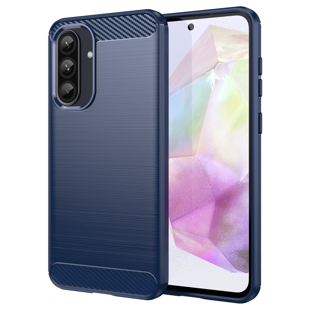 Szénálló zselés tok Samsung Galaxy A36 5G/A56 5G - kék