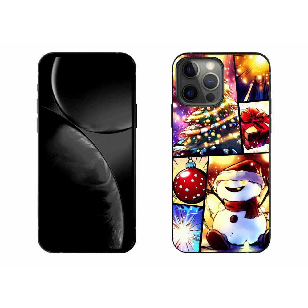 Gél borítás mmCase iPhone 13 Pro Max 6.7 készülékhez - Karácsonyi motívumok 1