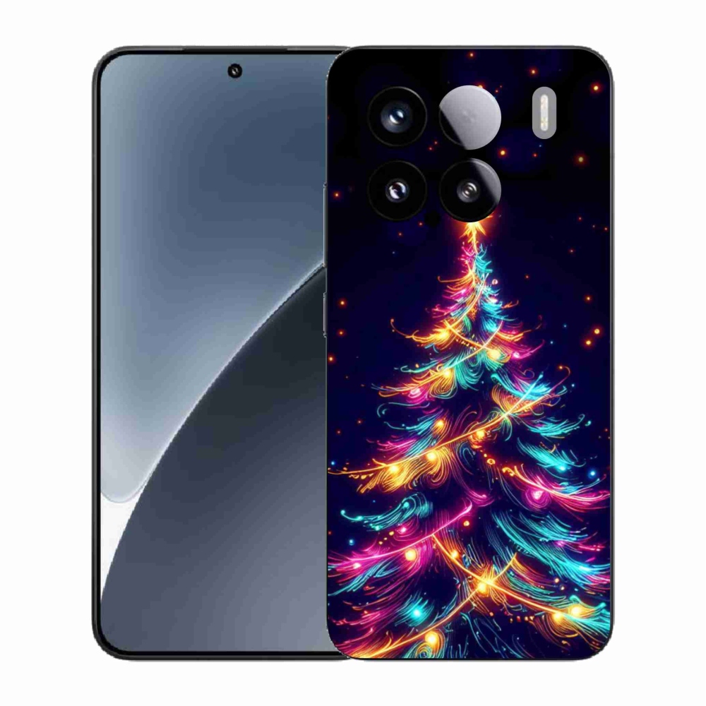 Gél borítás mmCase a Xiaomi 15-hez - neon karácsonyfa
