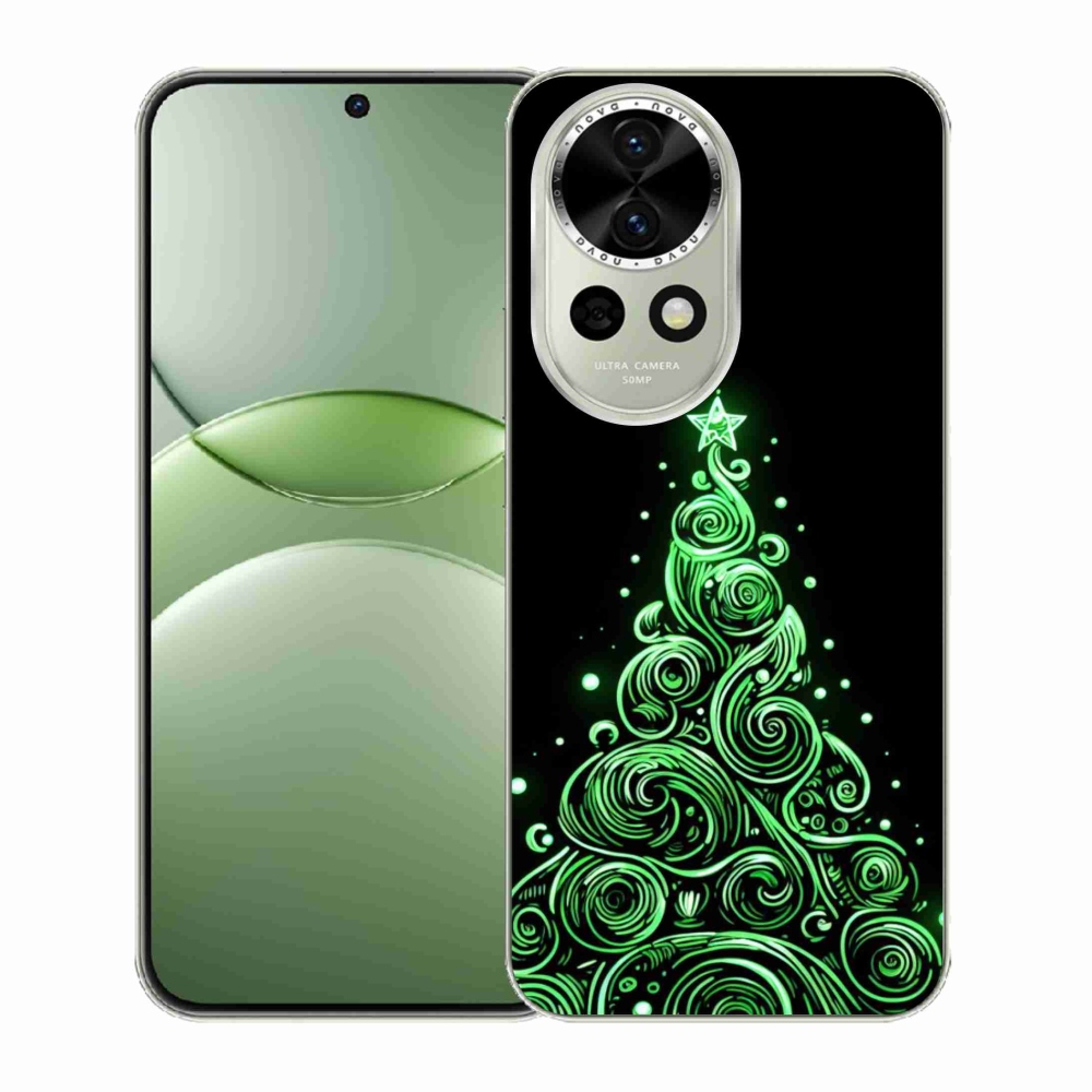 Gél borítás mmCase a Huawei Nova 13 5G - neon karácsonyfa 3