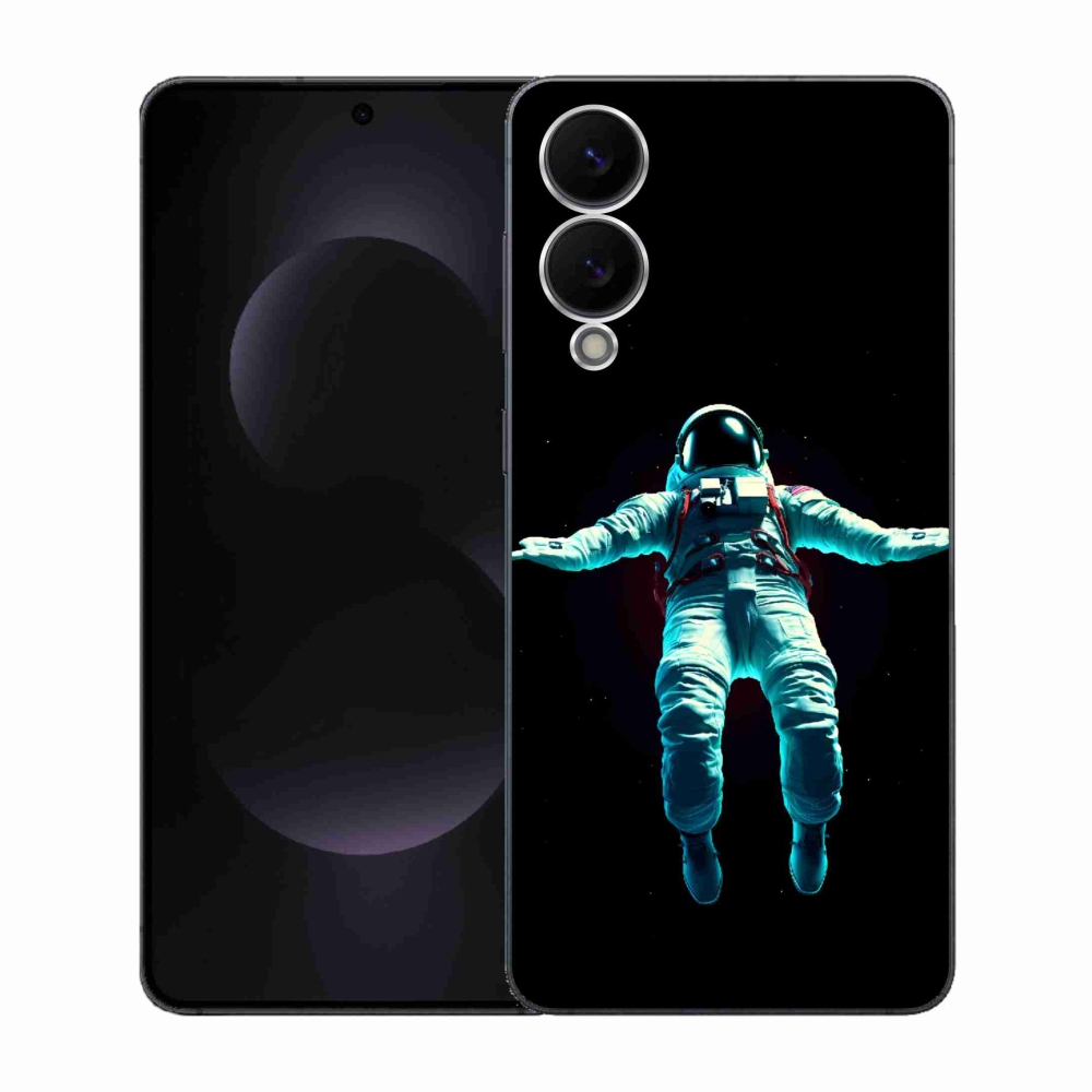 Gél borítás mmCase Samsung Galaxy S25 Edge készülékhez - űrhajós