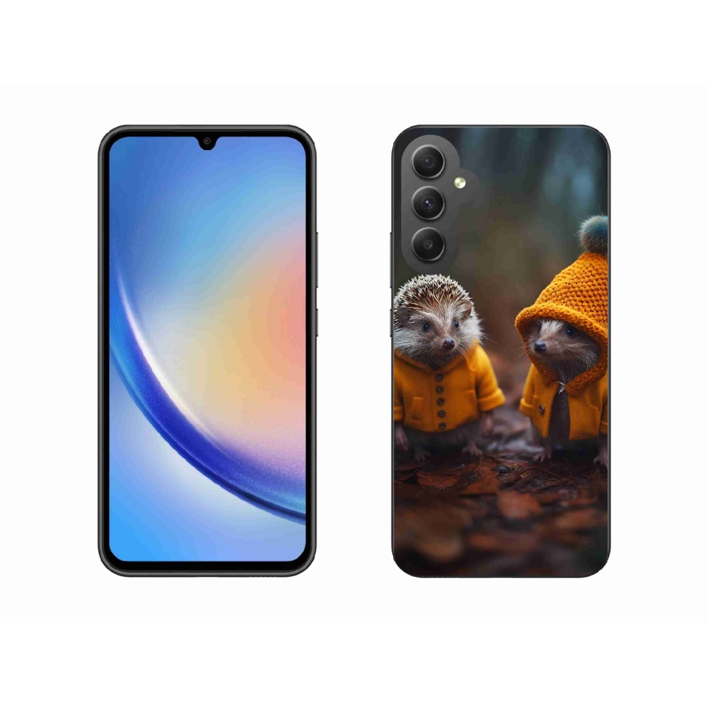 Zselés borítás mmCase Samsung Galaxy A34 5G - süni