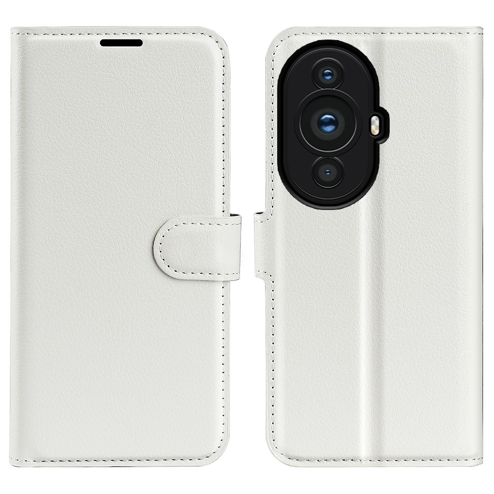 Litchi könyv tok a Huawei Nova 11-hez - fehér