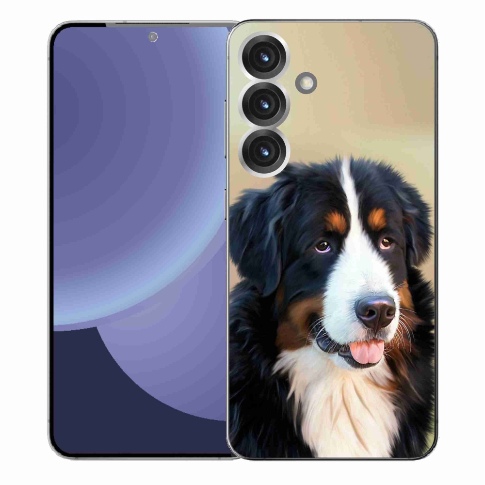 Gél borítás mmCase Samsung Galaxy S25+ készülékhez - Berni hegyi kutya