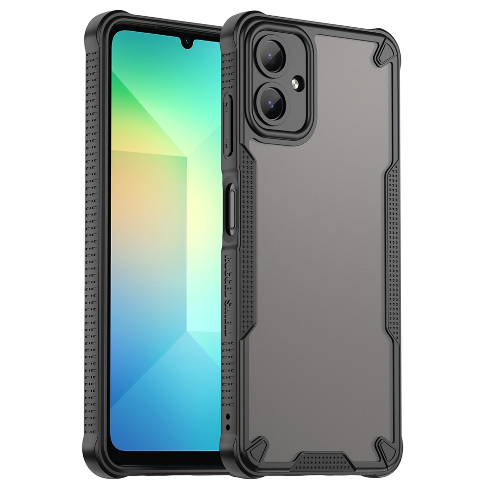 Fagyasztott, tartós borítás Samsung Galaxy A06 4G készülékhez - fekete