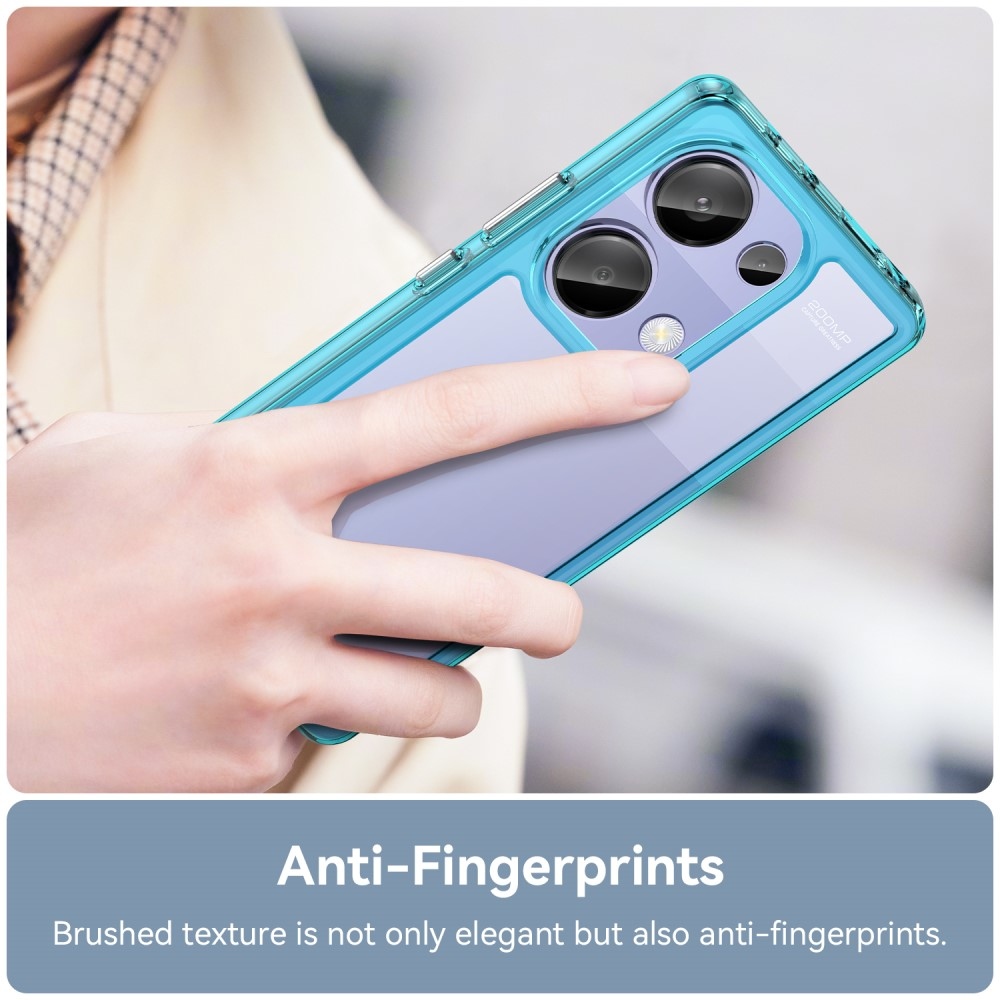 Gél tok rögzített hátlappal Xiaomi Redmi Note 13 Pro 4G/Poco M6 Pro - világoskék színű