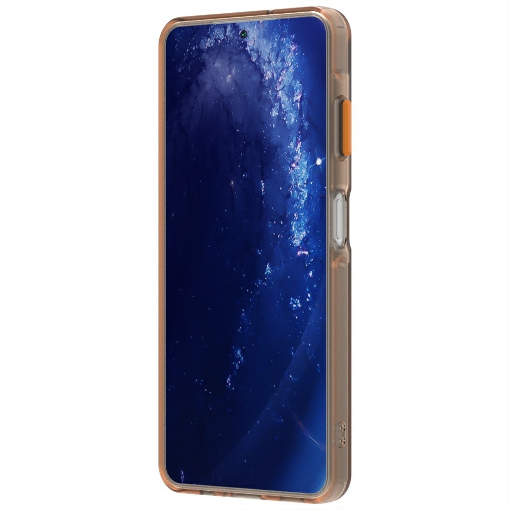 Candy zselés tok MagSafe-val Samsung Galaxy A06 4G - narancssárga