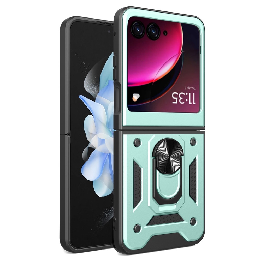 Csúszásálló borítás Motorola Razr 40 Ultra 5G készülékhez - zöld