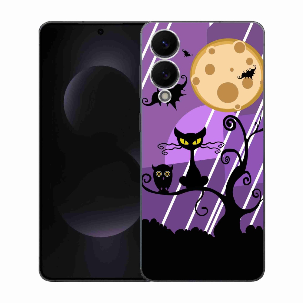 Gél borítás mmCase Samsung Galaxy S25 Edge készülékhez - halloween