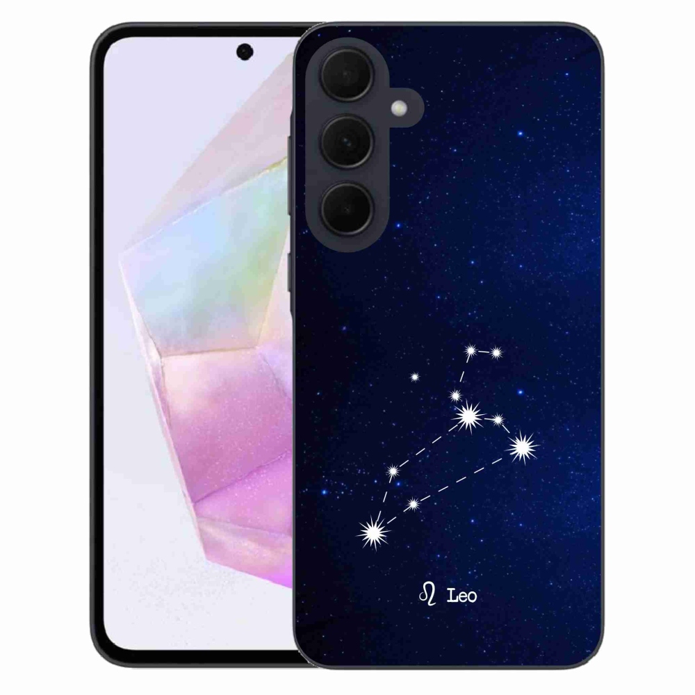 Gél borítás mmCase Samsung Galaxy A35 5G - Lion konstellációhoz