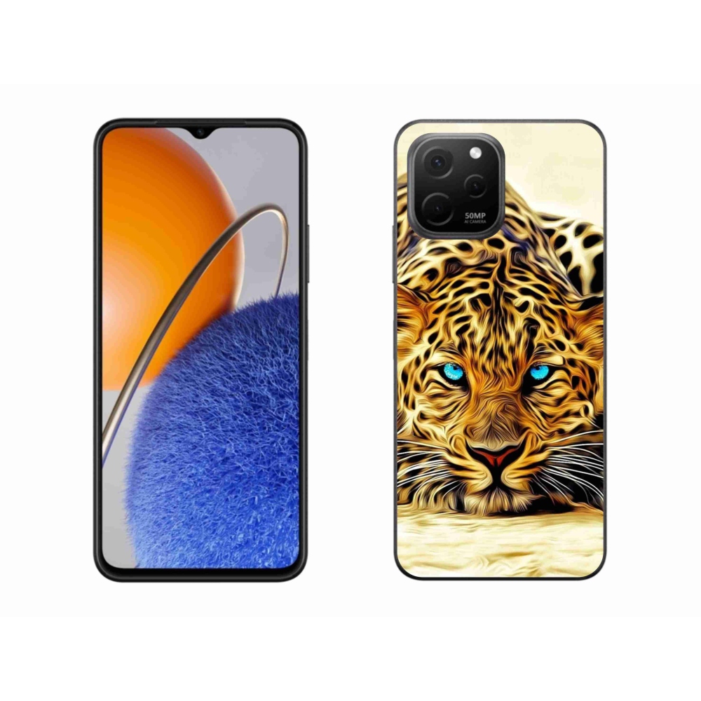 Gél borító mmCase a Huawei Nova Y61 készülékhez - rajzfilm tigris