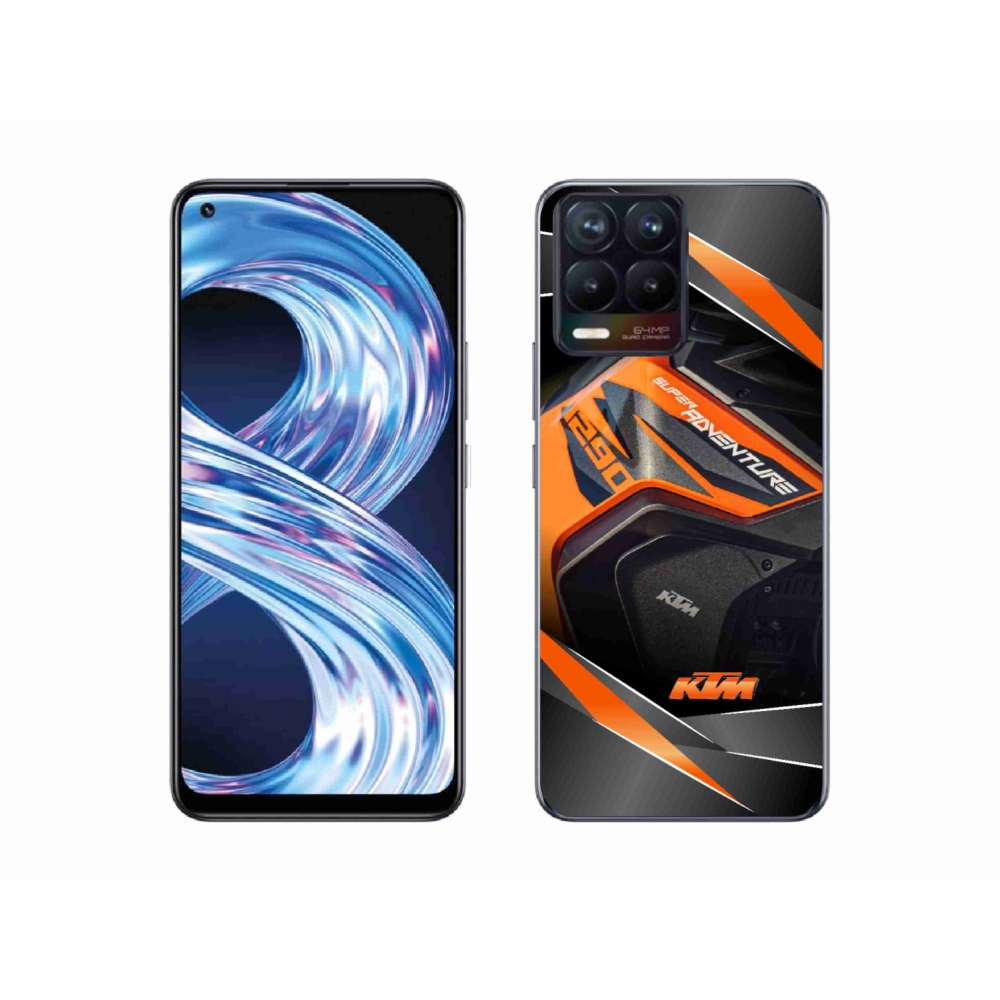 Zselés borítás mmCase a Realme 8 4G-hez - ktm motorkerékpár