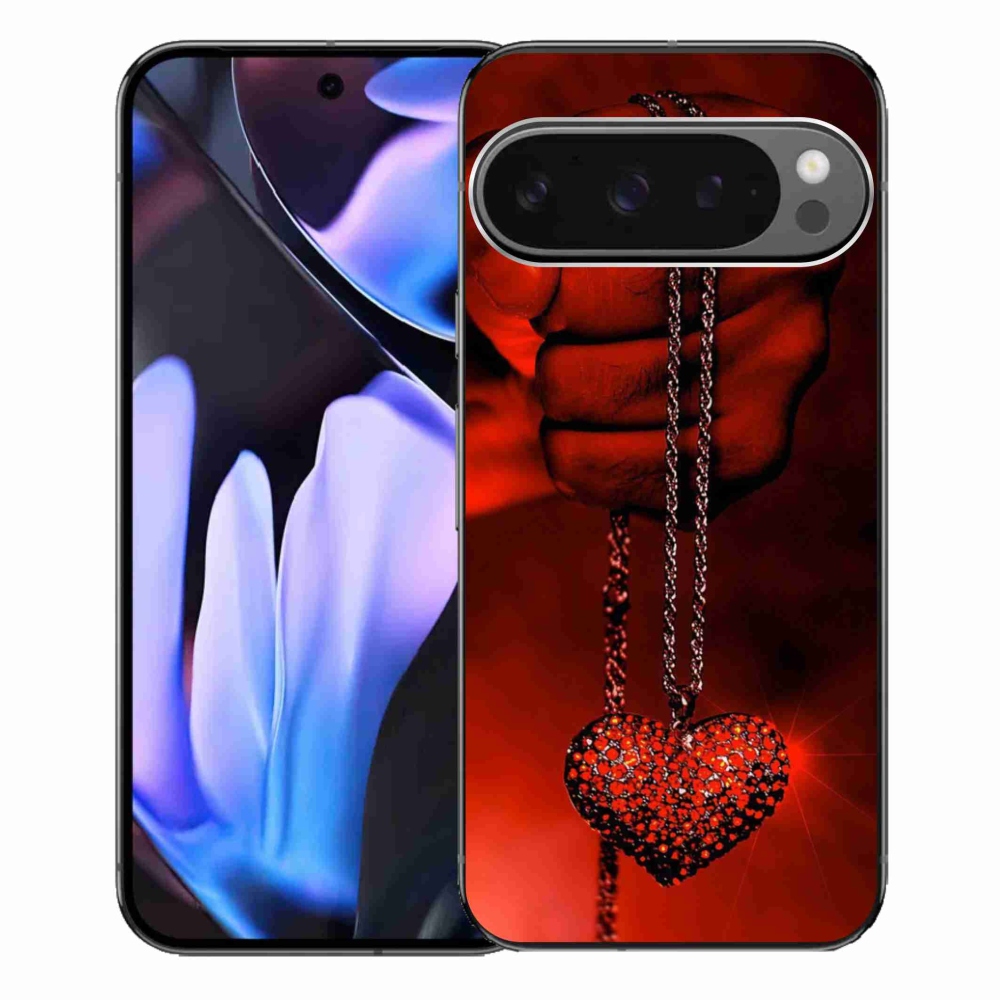 Gél borítás mmCase a Google Pixel 9 Pro XL számára - nyaklánc