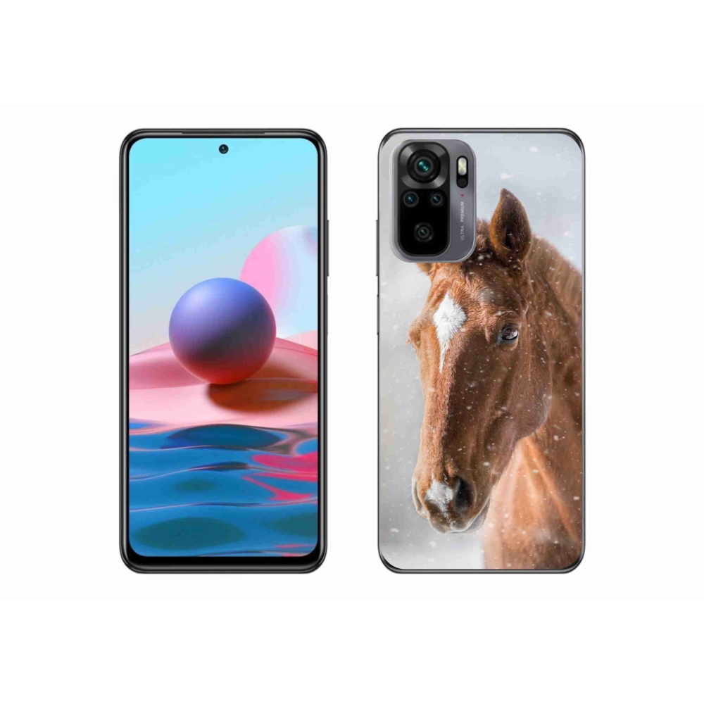 Gél borítás mmCase a Xiaomi Poco M5s készülékhez - barna ló 2