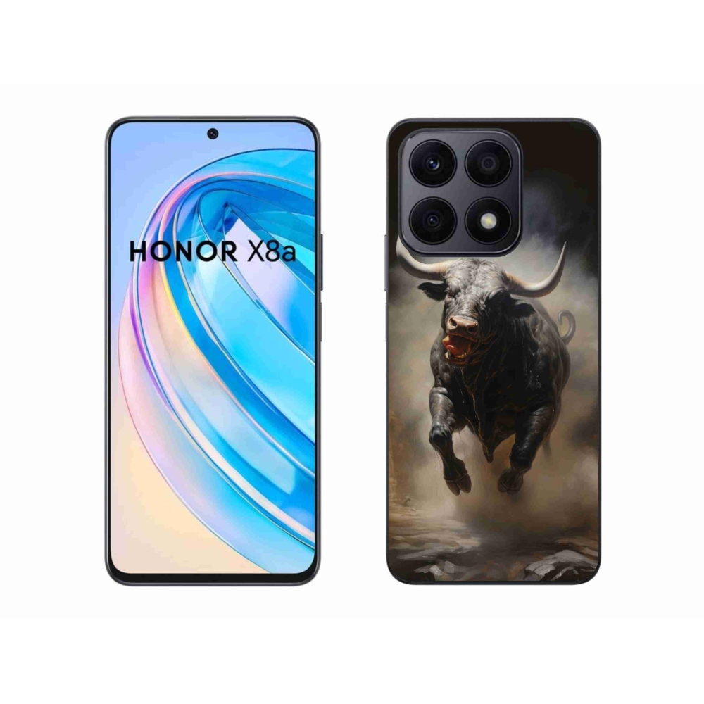 Zselés borítás mmCase a Honor X8a készülékhez - dühös bika